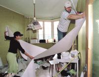 Косметический ремонт квартиры и дома